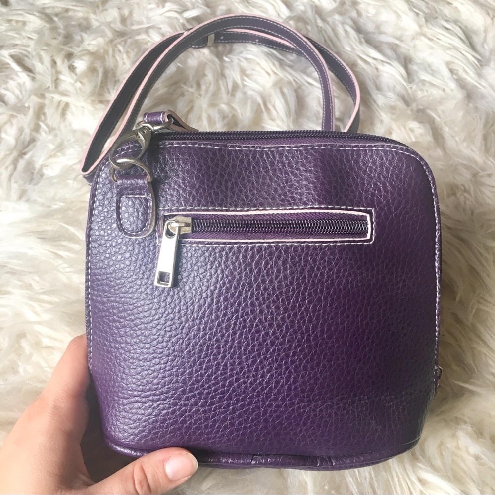 Catherine Lillywhite Purple Crossbody Bag